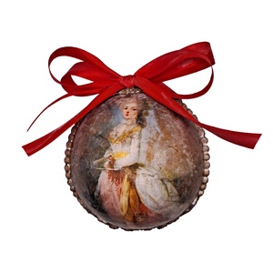 Glob - Gratie in tonuri de epoca - crăciun - decorațiuni de crăciun de casă - pom de crăciun  - Artynos.ro