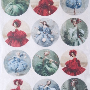 Hârtie de orez A4, Balerina (A) � Rice paper decoupage, Hârtie de orez A4 pentru decoupage - accessorii și unelte - hârtie - hârtie decoupage - Artynos.ro