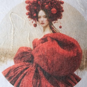 Hartie de orez A4, Balerina (B) � Rice paper decoupage, Hartie de orez A4 pentru decoupage, Accessorii si unelte, Hartie, Hartie decoupage, Decoupage, transfer si tehnici servetel, ARTYNOS