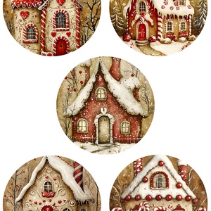 Hartie de orez A4, Artistic Rice Paper - Vintage Christmas (N) - Artynos.ro