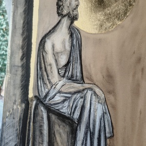 Tablou unic pictat manual, Arte vizuale si accesorii , Picturi, Acuarele picturi, Pictura, ARTYNOS