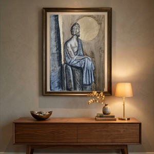Tablou unic pictat manual - arte vizuale și accesorii  - picturi - acuarele picturi - Artynos.ro