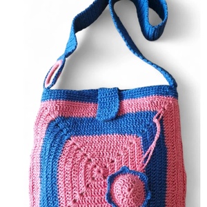 Geanta handmade crosetata - genți și portofele - genți de mână și umăr - geantă casual - Artynos.ro