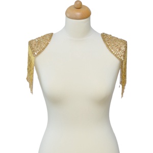Epoleti aurii accesorii rochii de gala femei, Îmbrăcăminte și modă, Haine damă, Rochii elegante, Broderie, ARTYNOS