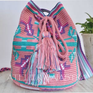 Geanta handmade Bucovina- motiv popular traditional gura leului colectia urban - Artynos.ro