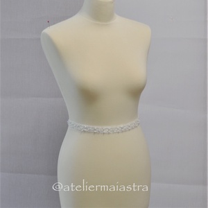Esarfa pentru traditia dezgatitul miresei centura mireasa accesoriu par dezgatit mireasa - accesorii nuntă - accesorii de nuntă - curele de nuntă, panglici - Artynos.ro