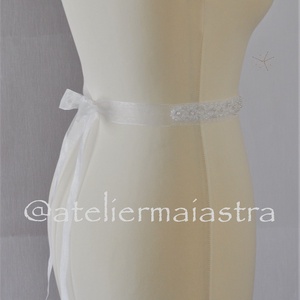 Esarfa pentru traditia dezgatitul miresei centura mireasa accesoriu par dezgatit mireasa - accesorii nuntă - accesorii de nuntă - curele de nuntă, panglici - Artynos.ro