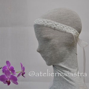 Esarfa pentru traditia dezgatitul miresei centura mireasa accesoriu par dezgatit mireasa - accesorii nuntă - accesorii de nuntă - curele de nuntă, panglici - Artynos.ro