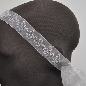 Esarfa dezgatit mireasa subtire margele - accesorii nuntă - accesorii de nuntă - curele de nuntă, panglici - Artynos.ro
