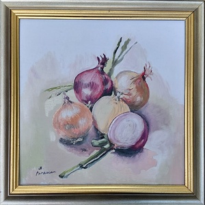 Buchet de cepe, Arte vizuale si accesorii , Picturi, Pictura in ulei, Pictura, ARTYNOS