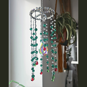 Suncatcher - String of Pearls pe Baza cu Cristale - Artynos.ro