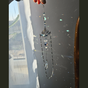 Suncatcher - Suport Bijuterii - cu Fluture si Cristale - Artynos.ro