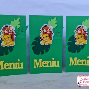 Meniuri botez verde jungla, Lion King - Artynos.ro
