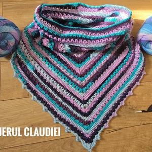 al tip guler crosetat - îmbrăcăminte și modă - eșarfe, pălării, fularuri - șaluri - Artynos.ro