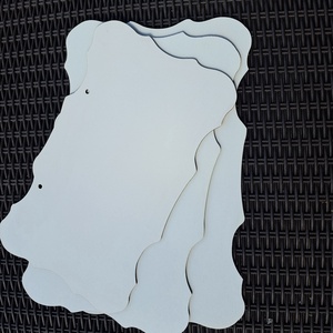 Tăbliță din MDF alb lacuit pentru personalizare - accesorii nuntă - materiale decor pentru nuntă - decorațiuni nuntă - Artynos.ro