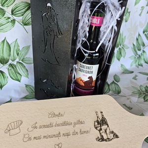 Set cadou Nasi , Accesorii nunta, Amintiri si cadouri de nunta, Cadou nunta, Set de ceremonie, Gravare, pirogravura, Un cadou elegant si de suflet pentru nasi, personalizat prin gravura cu numele si mesajul dorit.

S..., ARTYNOS