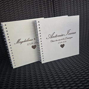 Guestbook personalizat - accesorii nuntă - amintiri și cadouri de nuntă - albume foto de nuntă - Artynos.ro