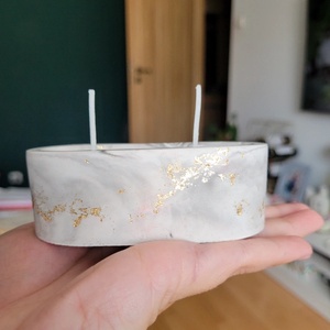 Lumanare artizanala de soia in recipient ceramic - casă & stil de viață - lumânări, parfumuri, arome - lumânări artizanale - Artynos.ro