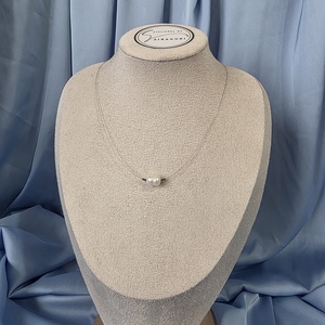 Colier din fir transparent si perla de cultura, Accessorii si unelte, Margea, componente de bijuterii, Perla adevarata, Confectionarea bijuteriilor, ARTYNOS