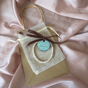 Brățară din perle de cultura - bijuterii - brățări - brățări din perle - Artynos.ro