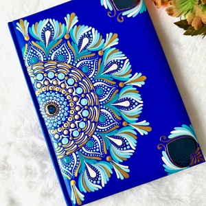Agenda pictata 'Univers', Casă & Stil de viață, Papetărie de hârtie, Caiete și jurnal, Obiecte pictate, Pictură, ARTYNOS