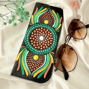 Etui ochelari -Sweet Winter, Genti si portofele, Portofele, huse, suporturi, Suport de ochelari, Obiecte pictate, Pictura, ARTYNOS