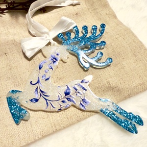 Ren - Decor din Rasina pentru Bradul de Craciun, Craciun, Decoratiuni de Craciun de casa, Globuri de Craciun, Altele, ARTYNOS