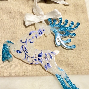 Ren - Decor din Rășină pentru Bradul de Crăciun - crăciun - decorațiuni de crăciun de casă - globuri de crăciun - Artynos.ro