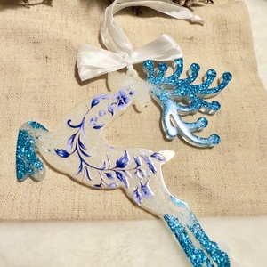 Ren - Decor din Rășină pentru Bradul de Crăciun - crăciun - decorațiuni de crăciun de casă - globuri de crăciun - Artynos.ro