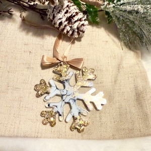 Decor Fulg Iarnă de Poveste - crăciun - decorațiuni de crăciun de casă - globuri de crăciun - Artynos.ro