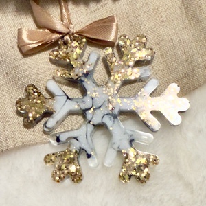 Decor Fulg Iarnă de Poveste - crăciun - decorațiuni de crăciun de casă - globuri de crăciun - Artynos.ro