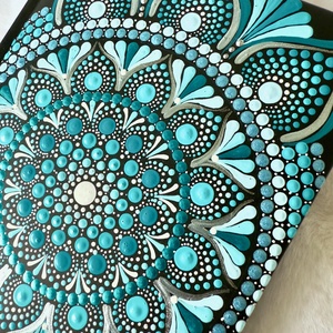 Agenda A5 pictata manual - Blue winter - casă & stil de viață - produse de papetărie - caiete și jurnale - Artynos.ro