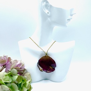 Pandantiv Romantic cu Petale de Trandafir Natural in Rasina, Bijuterii, Coliere, Pandative, Confectionarea bijuteriilor, ARTYNOS