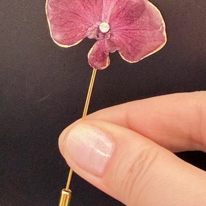 Brosa Hortensie Naturala � Accesoriu Unic si Feminin, Bijuterii, Brose, Confectionarea bijuteriilor, ARTYNOS