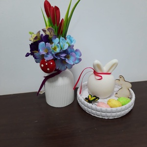 Set tava rotunda si vaza in forma de sticla - casă & stil de viață - accesorii pentru decorat casa - decorațiuni de masă și decorațiuni pentru rafturi  - decorațiuni de masă - Artynos.ro