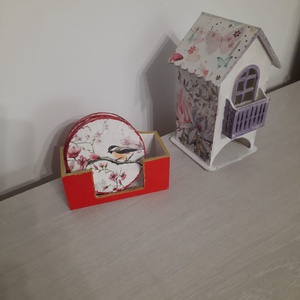 Set casuta pentru ceai si suporturi pahare - Artynos.ro