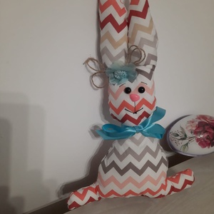 Iepure cu urechi lungi, Casă & Stil de viață, Echipament pentru camera copiilor, Decorațiuni pentru camera copilului, Cusătură, ARTYNOS
