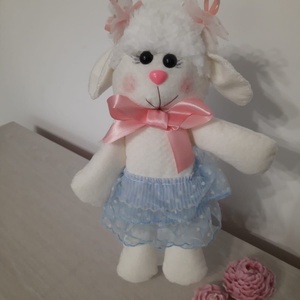 Oita cu fusta bleo, Jucarii si echipamente pentru copii, Plusuri, Miel de plus, Cusatura, ARTYNOS
