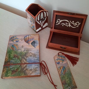 Set de birou cu baloane - casă & stil de viață - accesorii pentru decorat casa - decorațiuni de masă și decorațiuni pentru rafturi  - decorațiuni de masă - Artynos.ro