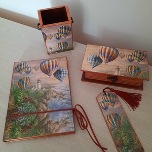 Set de birou cu baloane - casă & stil de viață - accesorii pentru decorat casa - decorațiuni de masă și decorațiuni pentru rafturi  - decorațiuni de masă - Artynos.ro