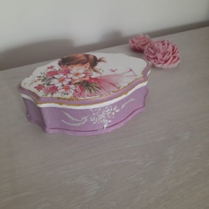 Caseta bijuterii roz - casă & stil de viață - accesorii pentru decorat casa - decorațiuni de masă și decorațiuni pentru rafturi  - decorațiuni de masă - Artynos.ro