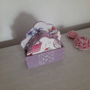 Suporturi pahare in caseta, Casa & Stil de viata, Accesorii pentru decorat casa, Decoratiuni de masa si decoratiuni pentru rafturi , Decoratiuni de masa, Decoupage, transfer si tehnici servetel, ARTYNOS