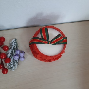 Lumanare parfumata in recipient rosu - casă & stil de viață - lumânări, parfumuri, arome - lumânare - lumânări artizanale - Artynos.ro