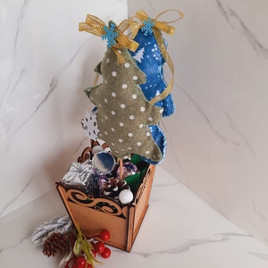 Ghiveci cu brazi colorati - casă & stil de viață - accesorii pentru decorat casa - decorațiuni de masă și decorațiuni pentru rafturi  - decorațiuni de masă - Artynos.ro