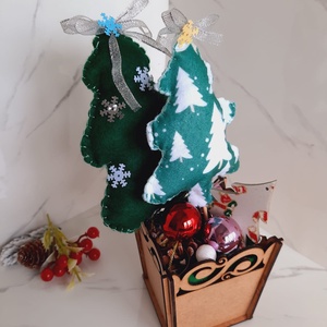 Ghiveci cu brazi colorati - casă & stil de viață - accesorii pentru decorat casa - decorațiuni de masă și decorațiuni pentru rafturi  - decorațiuni de masă - Artynos.ro