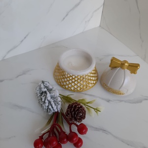 Clopotel lumanare - crăciun - decorațiuni de crăciun de casă - lumânări parfumate de crăciun - Artynos.ro