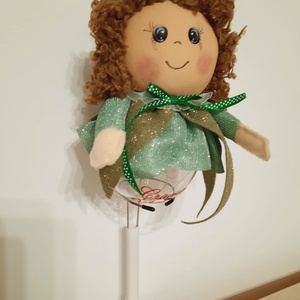 Baietel in costum verde decoratiune, Craciun, Decoratiuni de Craciun de casa, Globuri de Craciun, Altele, ARTYNOS