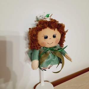 Baietel in costum verde decoratiune - crăciun - decorațiuni de crăciun de casă - globuri de crăciun - Artynos.ro