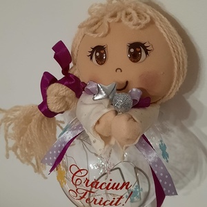 Fetita blonda decoratiune, Craciun, Decoratiuni de Craciun de casa, Globuri de Craciun, Altele, ARTYNOS