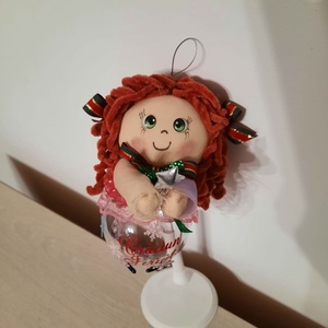 Fetita roscata decoratiune - crăciun - decorațiuni de crăciun de casă - globuri de crăciun - Artynos.ro